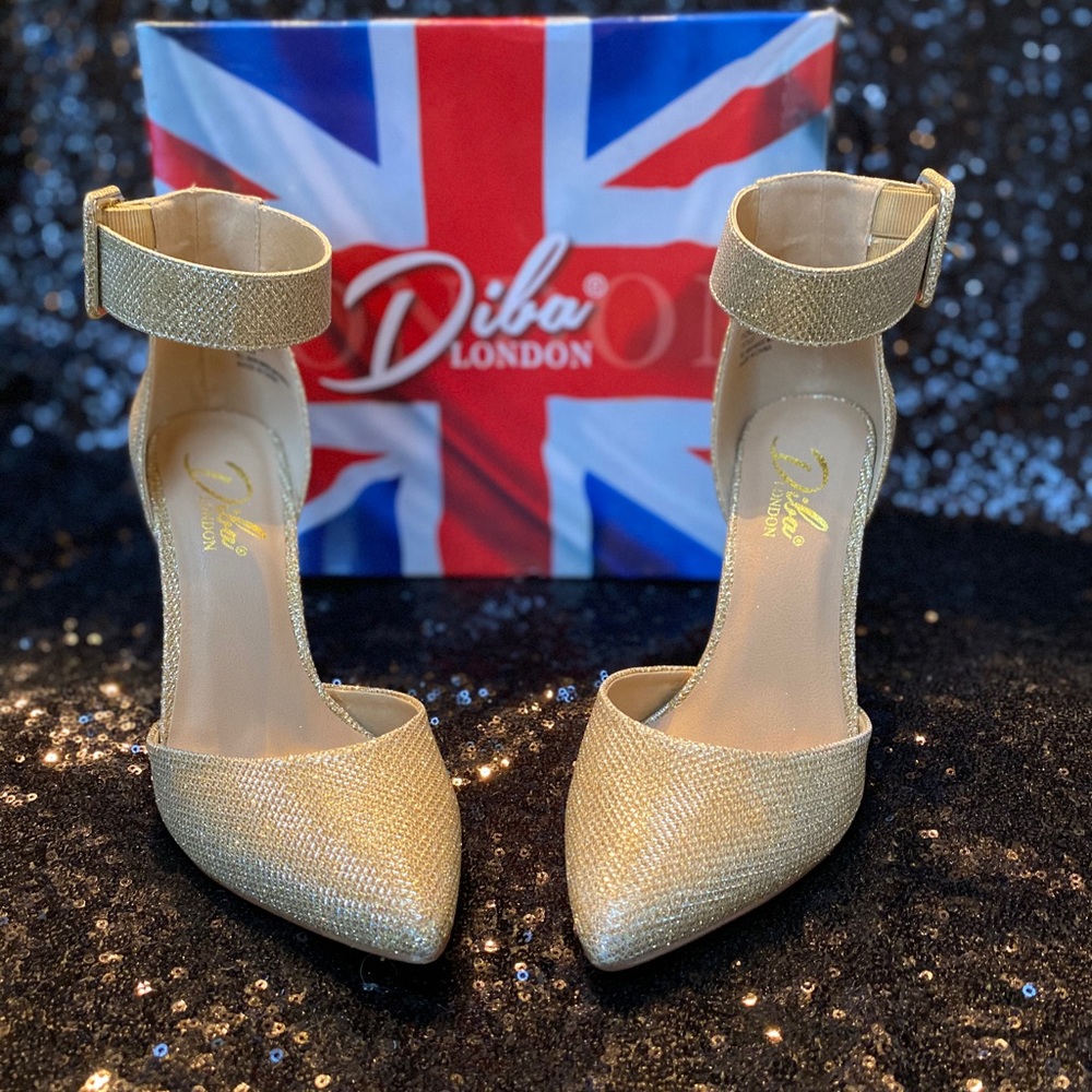 Gold heels
